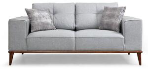 Designová sedačka Tarika 184 cm světle šedá