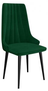 Moderní čalouněná židle ST93, Barva: černá, Potah: Magic Velvet 2219 Mirjan24 5903211142291