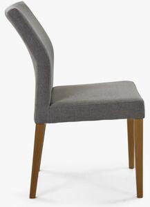 Moderní židle čaluněná šedá, Skagen