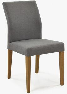 Moderní židle čaluněná šedá, Skagen