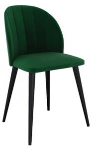 Moderní čalouněná židle ST100, Barva: černá, Potah: Magic Velvet 2225 Mirjan24 5903211142369