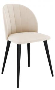 Moderní čalouněná židle ST100, Barva: černá, Potah: Magic Velvet 2250 Mirjan24 5903211142338