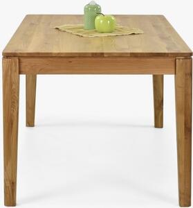 Stůl z masivu rozkládací dub, Kolding 140-220 x 90 cm