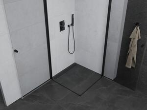 Mexen Pretoria Duo otočný sprchový kout 70 x 70 cm, Průhledné, Černá