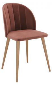 Moderní čalouněná židle ST100, Barva: natura, Potah: Magic Velvet 2258 Mirjan24 5903211142444