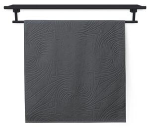 Veba Osuška Grand Grafico antracitová 70x140 cm