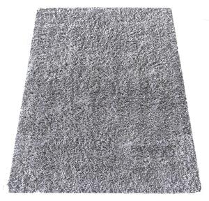 DY Šedý protiskluzový koberec shaggy Camel Rozměr: 60x100 cm