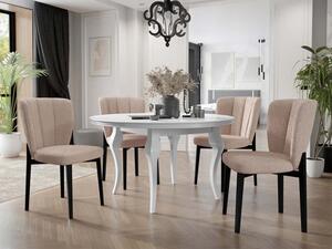Moderní čalouněná židle ST106, Barva:: baloo 2072, Barva: černá Mirjan24 5903211142680