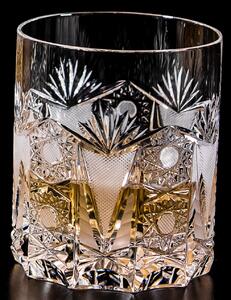 Broušené sklenice na whisky JKS006 Křišťál