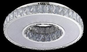 Luxera 64398 LED stropní svítidlo Oram 1x39W | 3120lm | 4000K - chrom, křišťál