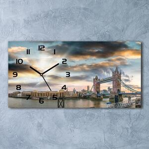 Skleněné hodiny na stěnu Tower Bridge Londýn pl_zsp_60x30_f_113885431