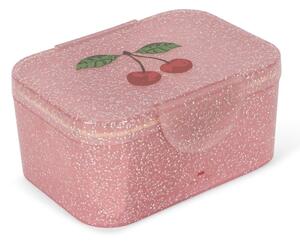 Svačinový box Cherry Glitter
