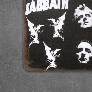 Kovová cedule Black Sabbath