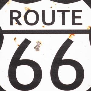 Kovová cedule Route 66 2