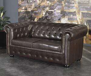 Chesterfield Bis Pohovka 2M antique brown