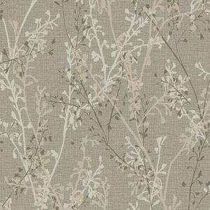 Vliesová tapeta na zeď, hnědo-béžová, větvičky, 128042, Refine, Graham Brown Boutique