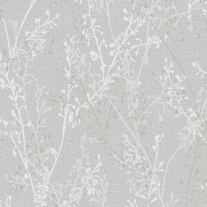 Vliesová tapeta na zeď, šedá, větvičky, 128045, Refine, Graham Brown Boutique