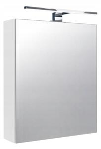 Koupelnová skříňka se zrcadlem a LED osvětlením Better Home 50 x 60 x 14 cm