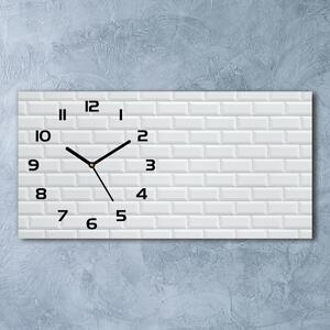 Skleněné hodiny na stěnu Keramická stěna pl_zsp_60x30_f_123731668