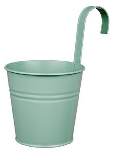 ZINC Závěsný květináč 16 cm - sv. zelená
