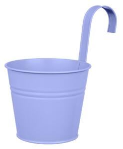 ZINC Závěsný květináč 16 cm - fialová