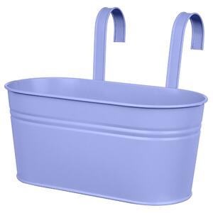 ZINC Truhlík k zavěšení 33 cm - fialová