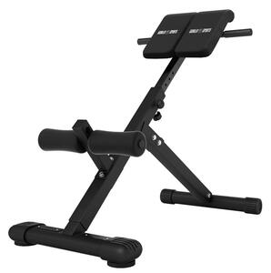 Gorilla Sports Hyperextenzní lavička skládací, černá