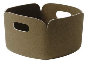 Muuto Koš Restore 28x28, brown green
