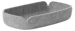 Muuto Koš Restore Tray 28x15, grey mélange