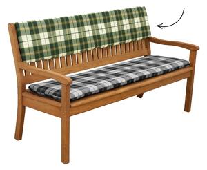 Doppler Opěrka pro 2-místnou lavici polstr na dvoumístnou lavici 110x30x6 cm