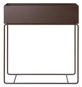 Ferm Living Truhlík na květiny Plant Box, dark chocolate