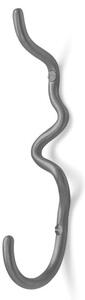 Ferm Living Háček Curvature Hook, black brass