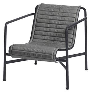 HAY Textilní podsedák Palissade Lounge Chair Low quilted cushion, anthracite