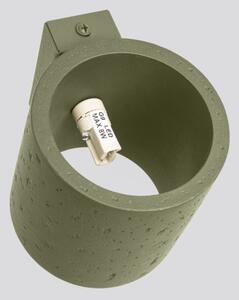 Sollux SL.1839 - Nástěnné bodové svítidlo ORBIS 1xG9/8W/230V beton/zelená