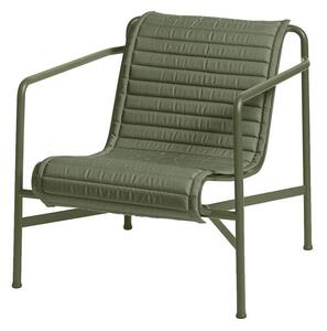 HAY Textilní podsedák Palissade Lounge Chair Low quilted cushion, olive