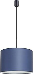 Sollux SL.1851 - Lustr na lanku NEVIA 1xE27/15W/230V pr. 40 cm modrá