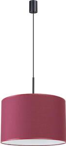 Sollux SL.1852 - Lustr na lanku NEVIA 1xE27/15W/230V pr. 40 cm červená