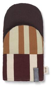 Ferm Living Kuchyňská chňapka Section Oven Mitt, patchwork