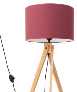 Sollux SL.1907 - Stojací lampa NATT 1xE27/15W/230V červená