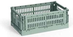 HAY Úložný box Colour Crate Small, sage green