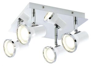 Rabalux 5500 LED přisazené koupelnové stropní bodové svítidlo Steve koupelnové 4x5W | GU10 | 1320lm | 4000K | IP44 - bílá