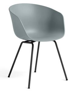 HAY Židle AAC 26 Black Powder Coated Steel, dusty blue 2.0