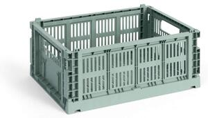HAY Úložný box Colour Crate Medium, sage green