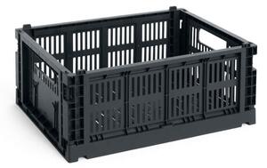 HAY Úložný box Colour Crate Medium, charcoal