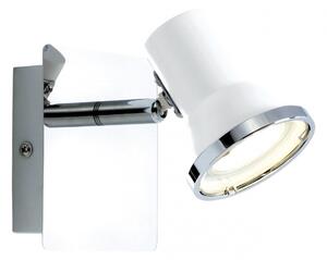 Rabalux 5497 LED koupelnové nástěnné bodové svítidlo Steve 1x4,5W | GU10 | IP44 | 4000K - bílá, chrom