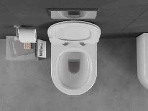 Mexen Sofia Rimless závěsná wc mísa se sedátkem s pomalým zavíráním, bílá - 30540100