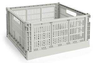 HAY Úložný box Colour Crate Large Square, grey