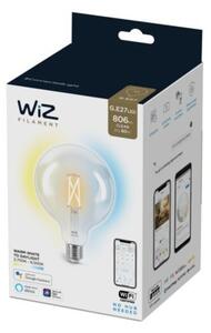 LED Stmívatelná žárovka G125 E27/7W/230V 2700-6500K CRI 90 Wi-Fi - WiZ