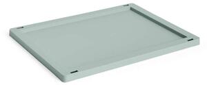 HAY Plastové víko Colour Crate Medium, sage green