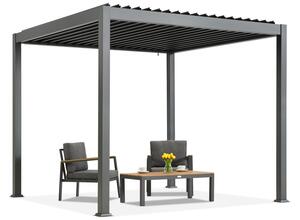 Lagos 3x3 Garden Point volně stojící terasová pergola antracitová